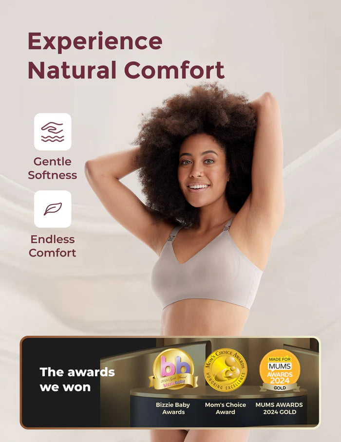 Ultra Soft Seamless Nursing Bra YN21 - Designed for M5 Pump