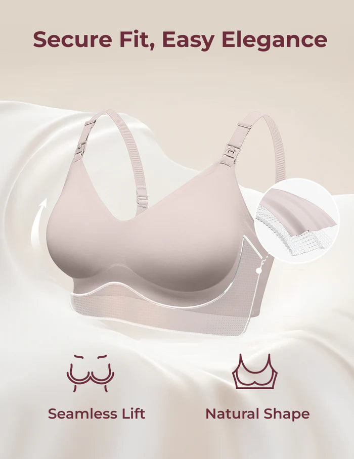 Ultra Soft Seamless Nursing Bra YN21 - Designed for M5 Pump