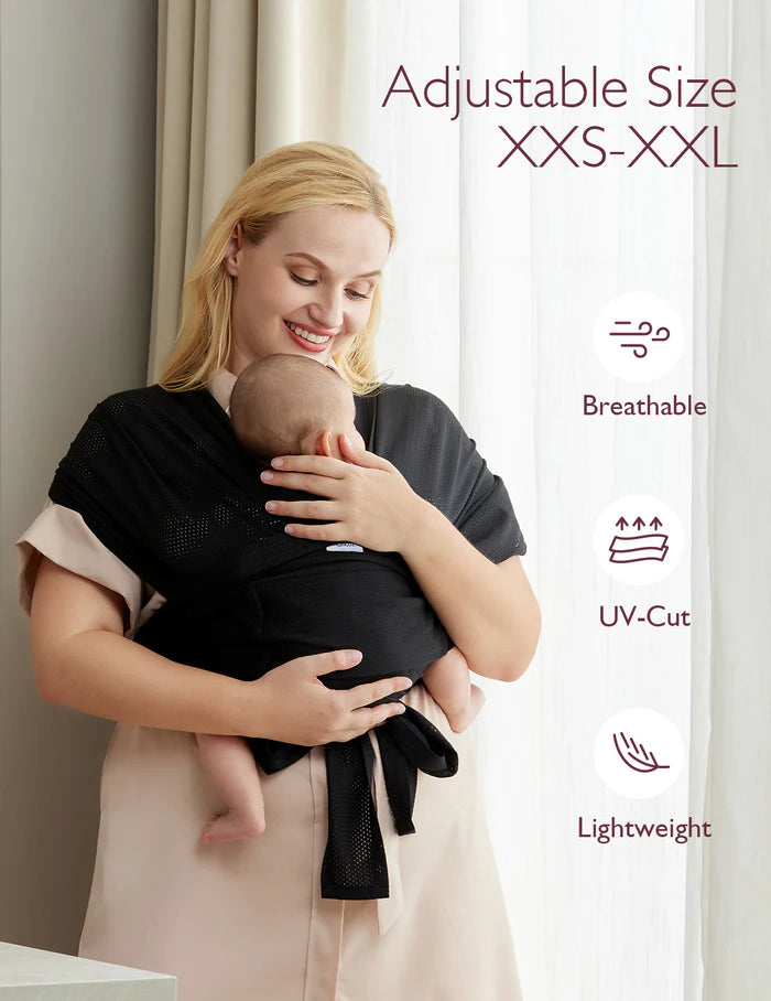 Momcozy SnapLite Cooling Mesh Wrap Carrier
